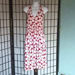 Medium women's vintage Donna Rae red polkadot dress